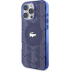 LACOSTE Iphone 16 Pro Max 6.9 Navy Hardcase Iml Blend Monogram Magsafe - (LCHMP16XUBSV)