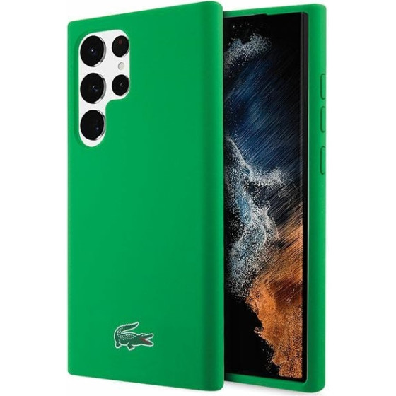 LACOSTE LCHCS23LSlon S23 Ultra S918 Green Hardcase With Silicone - (LCHCS23MSLON)