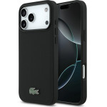 LACOSTE Petit Pique Lacquer Logo Magsafe Case For Iphone 17 Pro Max Black - (LCHMP17XPLAK)