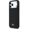 LACOSTE Petit Pique Lacquer Logo Magsafe Case For Iphone 17 Pro Max Black - (LCHMP17XPLAK)