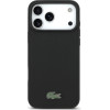 LACOSTE Petit Pique Lacquer Logo Magsafe Case For Iphone 17 Pro Max Black - (LCHMP17XPLAK)