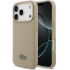 LACOSTE Petit Pique Lacquer Logo Magsafe Case For Iphone 17 Pro Taupe - (LCHMP17LPLAT)