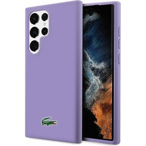 LACOSTE S23 Ultra S918 purple/Lavender Hardcase With Silicone - (LCHCS23LSLOU)