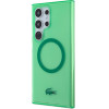 LACOSTE S24 Ultra S928 Green Hardcase Transparent Magsafe - (LCHMS24LULON)