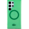 LACOSTE S24 Ultra S928 Green Hardcase Transparent Magsafe - (LCHMS24LULON)