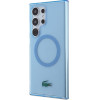 LACOSTE S24 Ultra S928 Light Blue Hardcase Transparent Magsafe - (LCHMS24LULOLB)