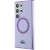 LACOSTE S24 Ultra S928 Purple Hardcase Transparent Magsafe - (LCHMS24LULOU)