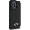 LACOSTE Set 2in1 Case + Cable USB-C Iconic Petit Pique Woven Magsafe For Iphone 16 Pro Max Black - (LCHMBCCP16XPVCK)