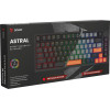 SAVIO Astral Black Jade Keyboard Gaming Usb Qwerty Us International - (Astral Outemu JADE)