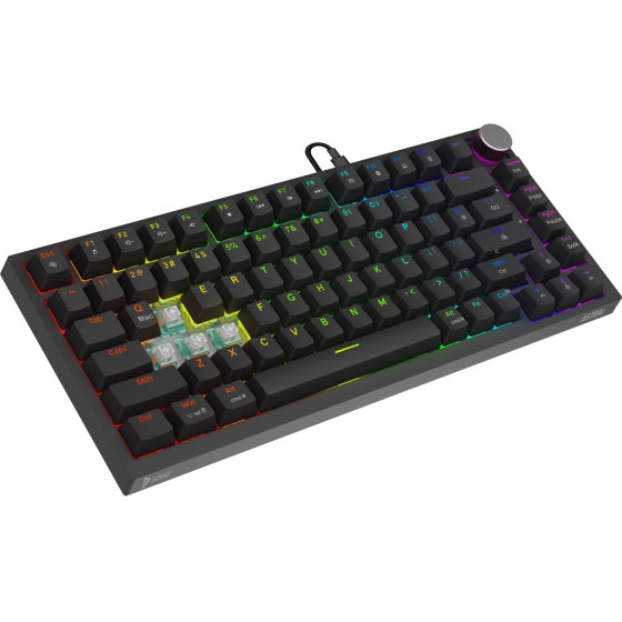 SAVIO Astral Black Jade Keyboard Gaming Usb Qwerty Us International - (Astral Outemu JADE)