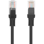 Lanberg Patchcord RJ45, CAT. 5E, UTP, 20M, Black - (PCU5-10CC-2000-BK)