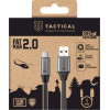 Tactical Fat Man 2.0 Cable USB-A/USB-C 1m Grey - (57983127954)