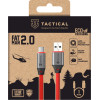 Tactical Fat Man 2.0 Cable USB-A/USB-C 1m Red - (57983127953)