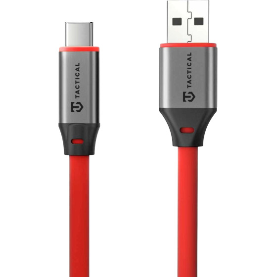 Tactical Fat Man 2.0 Cable USB-A/USB-C 1m Red - (57983127953)