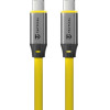 Tactical Fat Man 2.0 Cable USB-C/USB-C 1m Yellow - (57983127955)