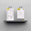 Dudao A23LEu 2.4A Gan Eu USB-A Wall Charger With USB-A To Lightning Cable - White - (A23LEu white)