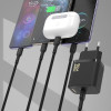 Dudao A27CEu Pd 25W Gan SB-C Wall Charger With USB-C Cable - Black - (A27CEu black)
