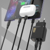 Dudao A27TCeu Pd 30W Gan USB-A USB-C Wall Charger With USB-C Cable - Black - (A27TCeu black)