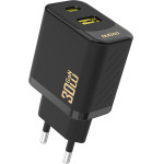 Dudao A27TEu Pd 30W Gan USB-A USB-C Wall Charger - Black - (A27TEu black)