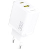 Dudao A27TEu Pd 30W Gan USB-A USB-C Wall Charger - White - (A27TEu white)