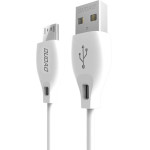 Dudao L4M USB-A - Microusb 2.4 A Cable 1m - White - (L4M white)