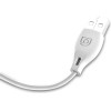 Dudao L4M USB-A - Microusb 2.4 A Cable 1m - White - (L4M white)