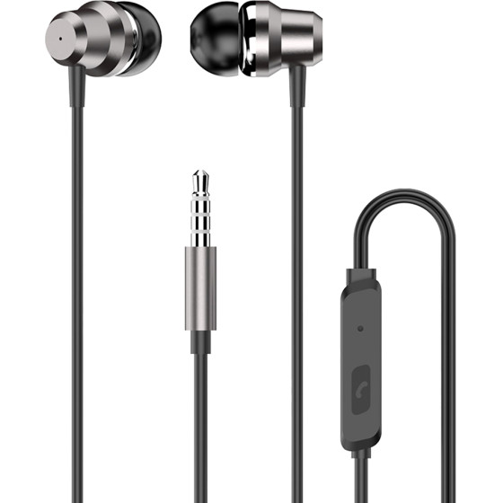 Dudao X10PRo in-Ear headphones, wired, 3.5mm Mini Jack - Black - (X10PRO-black)