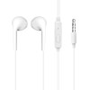 Dudao X10S Wired in-Ear Headphones 3.5mm Mini Jack 1.15m - White - (X10S white)
