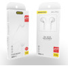 Dudao X10S Wired in-Ear Headphones 3.5mm Mini Jack 1.15m - White - (X10S white)