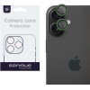 Sonique Camera Protection Glitter Lens Pro Apple Iphone 16 / Iphone 16 Plus Teal