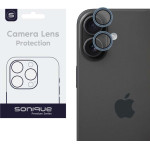 Sonique Camera Protection Glitter Lens Pro Apple Iphone 16 / Iphone 16 Plus Ultramarine