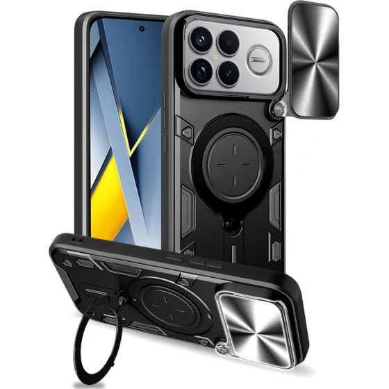 Techsuit - Camguard Pro - Xiaomi Poco F8 Ultra - Black