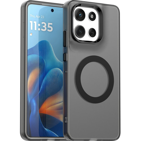 Techsuit - Candycase Magsafe - Motorola Moto G86 - Black