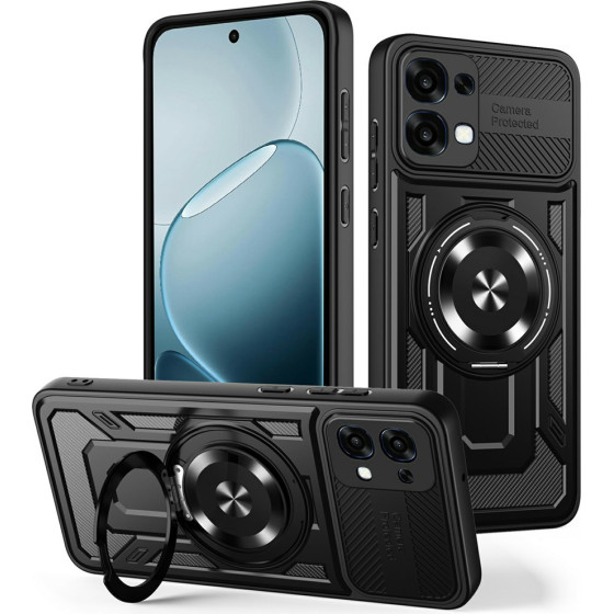 Techsuit - Ruggedcam - Oppo A6 Pro 4G / A6 Pro 5G - Black