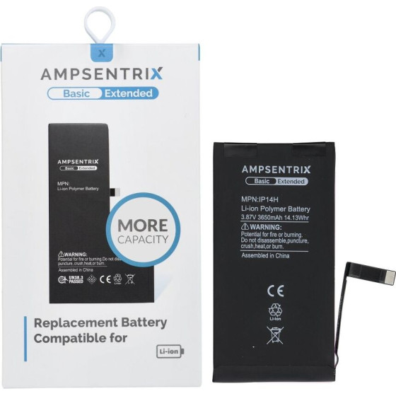 Inne Ampsentrix Basic Battery For Iphone 14 (High capacity)