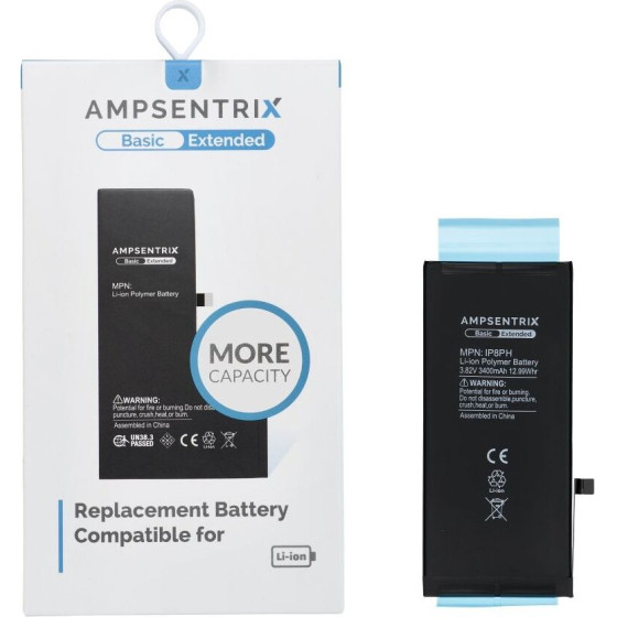 Inne Ampsentrix Basic Battery For Iphone 8 Plus (High capacity)