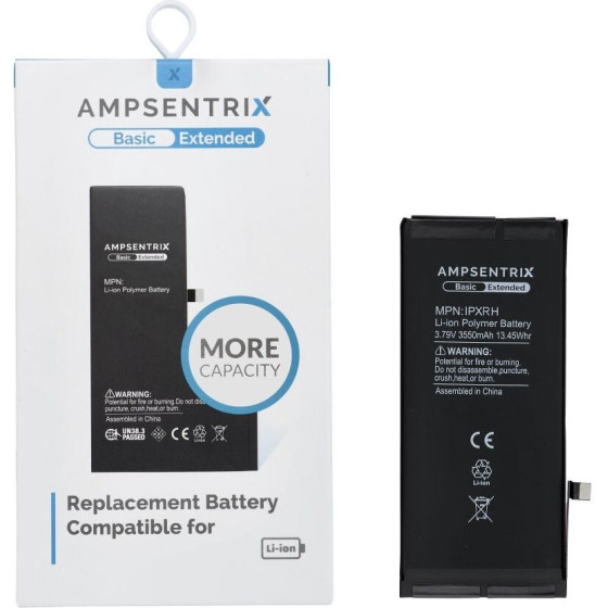 Inne Ampsentrix Basic Battery For Iphone Xr (High capacity)