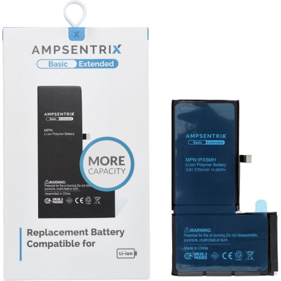 Inne Ampsentrix Basic Battery For Iphone Xs Max (High capacity)