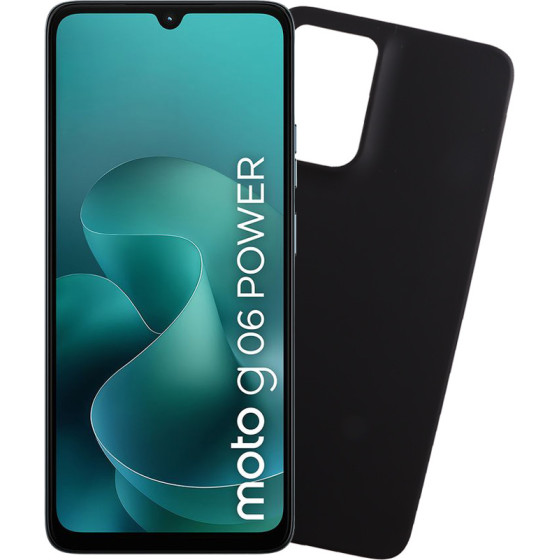 Volte-Tel ���� Motorola Moto G06 XT2535-1/Moto G06 Power XT2535-13 6.88'' Silicon Tpu Camera Guard BLACK