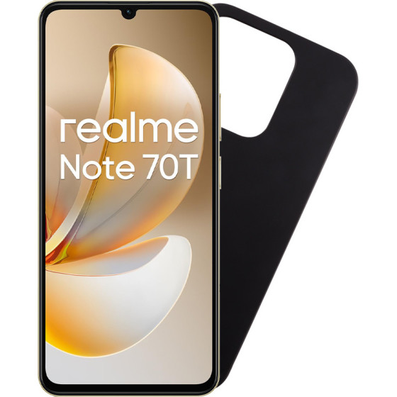Volte-Tel ���� Realme Note 70T 6.74'' Silicon Tpu Camera Guard BLACK