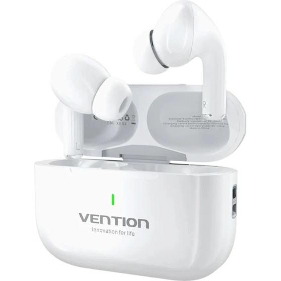 Vention Echo Lite E11 Bt 5.4 White Wireless Headphones - (NBVW0)