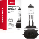 AMiO - ����� �������� H27W/2 (881) 12V 27W PGJ13 - ��� ��������� ������� & Drl - 1 ���. (04413/AM) - (04413)