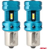 AMiO - ������ Led ����������� Canbus 1156 BA15S P21W 4SMd 1860 6000K ����� - Universal 12V/24V - 2 ���. (04252/AM) - (04252)