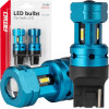 AMiO - ������ Led Canbus T20 7440 W21W 4SMd 1860 ����� 6000K - 12/24V - 2 ���. (04254/AM) - (04254)