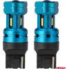 AMiO - ������ Led Canbus T20 7440 W21W 4SMd 1860 ����� 6000K - 12/24V - 2 ���. (04254/AM) - (04254)