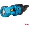 AMiO - ������ Led Canbus T20 7440 W21W 4SMd 1860 ����� 6000K - 12/24V - 2 ���. (04254/AM) - (04254)