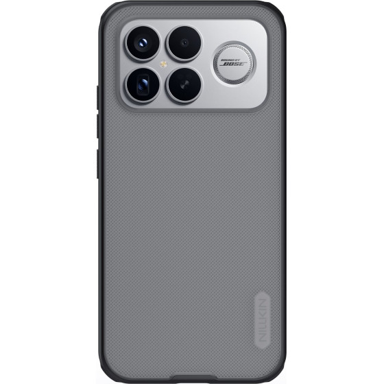 Nillkin Super Frosted Pro Back Cover For Poco F8 Ultra Transparent Black - (57983129439)