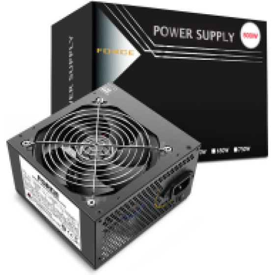 Supercase Psu 500W REV.2, Series FORCE, DR-8500BTX, 12CM FAN, 2YW. - (FO28XD)
