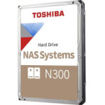 Toshiba Hdd 3,5'' 4TB Nas N300 SATA3, 7200 RPM, Cache 512 MB, RETAIL, 3YW. - (HDWG740EZSTC)