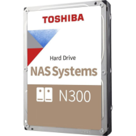 Toshiba Hdd 3,5'' 4TB Nas N300 SATA3, 7200 RPM, Cache 512 MB, RETAIL, 3YW. - (HDWG740EZSTC)